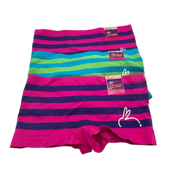 So Jenni Girls Boy Shorts Underwear,3 -pack, Sz. 12 - Picture 2 of 7